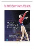 Test Bank For Human Anatomy and Physiology 11th Edition by Elaine N. Marieb ISBN 9780134580999 Complete Guide.