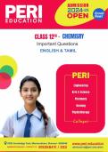 Test (elaborations) CHEMISTRY  Chemistry : Textbook For Class Xii