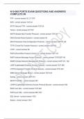 N10-008 PORTS EXAM QUESTIONS AND ANSWERS COMPLETE &num;6&period;