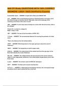 IAAI CFI Study &lpar;QUESTIONS WITH 100&percnt; CORRECT ANSWERS &rpar; &lpar;2024 &sol; 2025&rpar; &lpar;Verified by Experts&rpar;