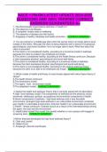 NACE 1 PN-RN LATEST UPDATE 2024-2025 QUESTIONS AND 100&percnt; VERIFIED CORRECT ANSWERS GUARANTEED A&plus;