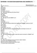 NETWORK &plus; N10-008 EXAM QUESTIONS AND ANSWER &num;15
