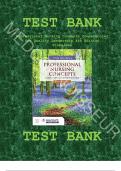 Test Bank for Professional Nursing Concepts Competencies for Quality Leadership 5th Edition by Anita Finkelman 9781284230888 Chapter 1-14 Complete Guide.