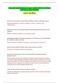 Wound certification exam -with 100&percnt; verified solutions 2024-2025