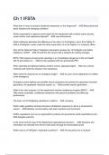 Ch 1 IFSTA Exam Questions and Answers 2024&lpar; A&plus; GRADED 100&percnt; VERIFIED&rpar;&period;