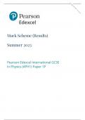 June 2023 Edexcel IGCSE Physics MS 4ph1 / 1P