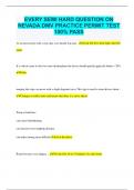 EVERY SEMI HARD QUESTION ON NEVADA DMV PRACTICE PERMIT TEST 100&percnt; PASS