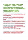 NORAC 200 Exam Prep&period; &lpar;NJT ACTP&rpar; 2024 ACTUAL EXAM COMPLETE QUESTIONS AND CORRECT DETAILED ANSWERS &lpar;VERIFIED ANSWERS&rpar; &vert;ALREADY GRADED A&plus;
