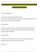 NASM Physique and Bodybuilding Coach Exam Study Guide  Questions and Answers &lpar;2024 &sol; 2025&rpar; &lpar;Verified Answers&rpar;