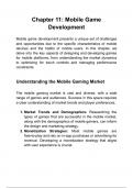 Considerations and strategies for creating games on mobile platforms.