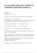 Fin 533 EXAM GUIDE WITH CORRECTLY ANSWERED QUESTIONS &sol;GRADED A&plus;