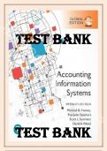 Test Bank for Accounting Information Systems 15th Edition by Marshall B Romney, Paul J. Steinbart, Scott L. Summers, David A. Wood