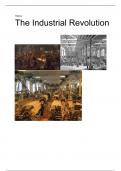 The industrial revolution, a paper completly in English