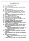 Civil Society Protests Timeline (Matric IEB History)