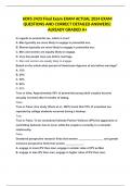 HDFS 2433 Final Exam EXAM ACTUAL 2024 EXAM QUESTIONS AND CORRECT DETAILED ANSWERS|ALREADY GRADED A+