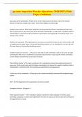 pa state inspection Practice Questions &lpar;2024&sol;2025&rpar; With Expert Solutions