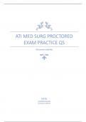 ATI Med Surg Proctored Exam Practice Qs