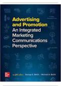 Solution Manual for Advertising and Promotion An Integrated Marketing Communications Perspective 12th Edition by George Belch (Author), Michael Belch (Author)