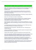 Wisconsin state law questions and answers