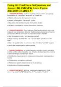 Periop 101 Final Exam 268Questions and Answers BRAND NEW Latest Update 2024&sol;2025 GRADED A&plus;