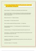 CALIFORNIA BARBER WRITTEN EXAM REVIEW QUESTIONS  AND ANSWE&vert; 2024&sol;2025 Exam PREDICTIONS&vert;RS&comma; GRADED A&plus;