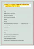 CMS II EXAM 9 &lpar;37-41&rpar; COMPLETE EXAM REVIEW QUESTIONS AND ANSW&vert; 2024&sol;2025 Exam PREDICTIONS&vert;ERS&period;