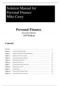 Solution Manual For Personal Finance, 7th Edition by Jeff Madura Chapter 1-21