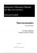 Solution Manual For Macroeconomics, 7th Edition by Glenn Hubbard, Anthony Patrick O'Brien Chapter 1-19