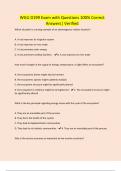 WGU D199 Exam with Questions 100&percnt; Correct Answers&vert; Verified