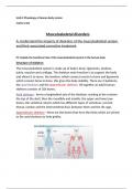 Applied Science Level 3 Unit 8 Physiology of Human Body Systems Learning Aim A