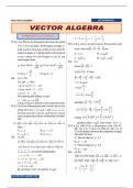 Vector Algebra Questions and Answers 