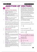 ADDITION OF VECTORS questions and answers