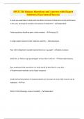 SPCE 316 Quizzes Questions and Answers with Expert Solutions &vert;Guaranteed Success