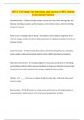 SPCE 316 Study Set Questions and Answers 100&percnt; Solved &vert;Guaranteed Success
