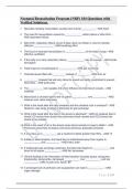 Neonatal Resuscitation Program &lpar;NRP&rpar; 184 Questions with Verified Solutions