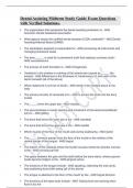 Dental Assisting Midterm Study Guide Exam Questions with Verified Solutions&period;