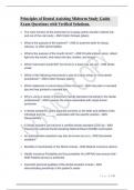 Principles of Dental Assisting Midterm Study Guide Exam Questions with Verified Solutions&period;