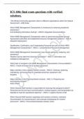 ICS 100c final exam questions with verified solutions&period;&period;