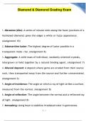 Diamond & Diamond Grading Exam 460&plus; questions and answers