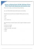 Science of Diving Final&comma; SCUBA&comma; SSI Open Water Diver Final Exam Questions and Answers 2024&period;