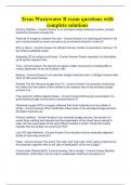 Texas Wastewater B exam questions with complete solutions