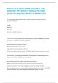 NUR 210 HESI RN EXIT EXAM 2023 160 ACTUAL  QUESTIONS AND CORRECT DETAILED ANSWERS  &lpar;VERIFIED ANSWERS&rpar;&vert;GRADED A&plus; NEW UPDATE