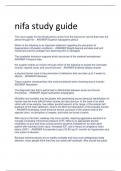 nifa study guide