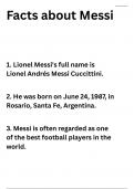 "Legendary Lionel Messi: Unveiling the Iconic Facts"