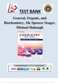 General, Organic, and Biochemistry, 10e Spencer Seager, Michael Slabaugh
