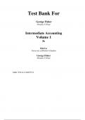 Test Bank For Intermediate Accounting, Volume 1, 5th Edition by Kin Lo, George Fisher Chapter 1-10 With Appendix(A B C)