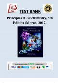 Principles of Biochemistry, 5th Edition