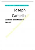 JOSEPH CAMELLA iHuman shortness of Breath