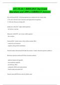 ATI TEAS 7 BIOLOGY Top Exam Questions and 100&percnt; CORRECT Answers