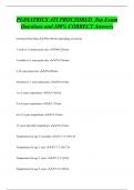 PEDIATRICS ATI PROCTORED Top Exam  Questions and 100&percnt; CORRECT Answers